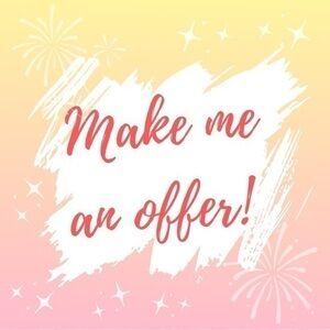 Love the item but not the price?? Make me an offer!!